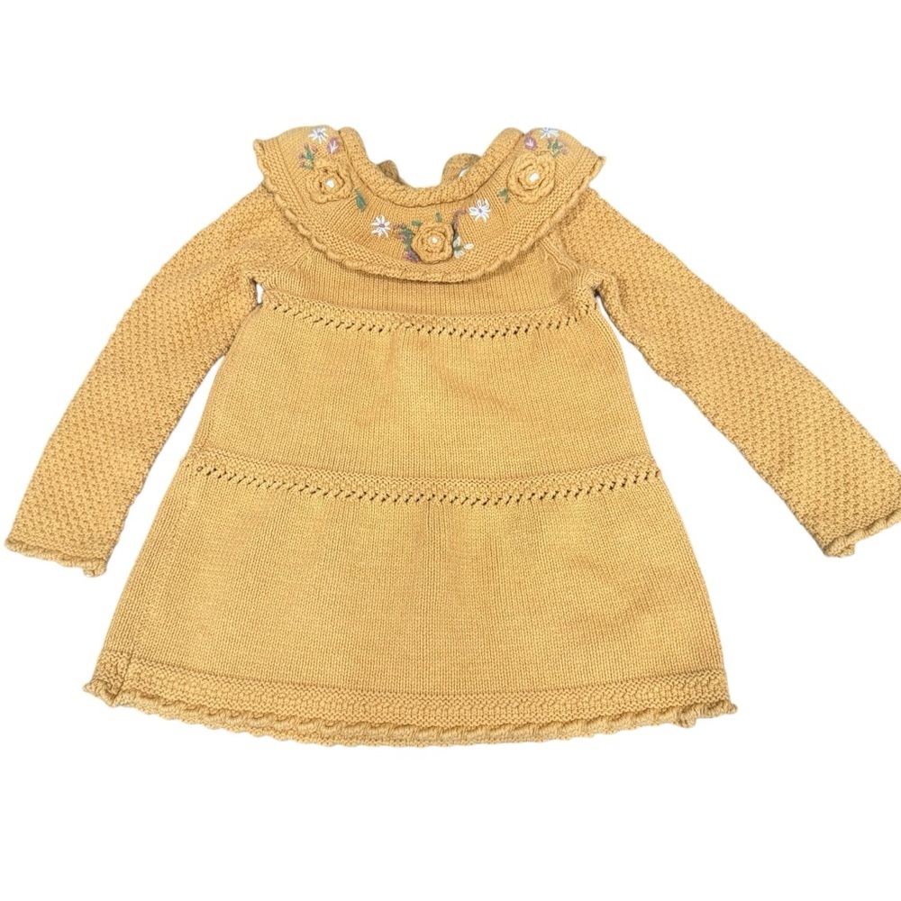 Max studio girls knitted dress 24m